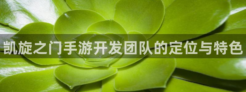 V8娱乐注册：凯旋之门手游开发团队的定位与特色